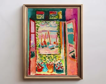 Henri Matisse Museum-Quality Wall Art Colorful Abstract Modern Painting Buy 2 Get 1 Free
