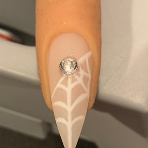Glam Spider Web Press On’s