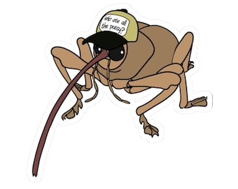 Cute Bug Stickers Funny Stickers Insect Lover Gift Nature Lover