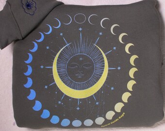 Trust the Universe Crop Hoodie, Yoga Sweatshirt, Trust the Universe, Spirit Guide, Meditation shirt