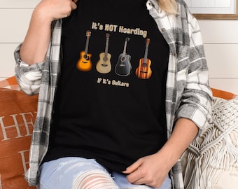 Grappig gitaar T-shirt, shirt muzikant, shirt gitaar, shirt gitaar, cadeau muzikant, cadeau muziek, cadeau muziekliefhebber, cadeau muziekliefhebber, cadeau muziekleraar