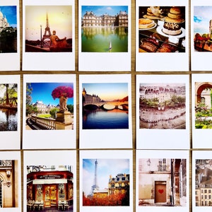 Lot de cartes postales de Paris - Lot de 15 magnifiques cartes postales de Paris Cadeau de Paris Cadeau pour les amoureux de Paris Souvenir de Paris France Visiter Paris Eiffel
