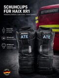 Haix AirPower XR1/Lady and XR91 Rescue Service/THW/Fire Department/Disaster Relief, Name Badge, Name Clip, Boot Clip - Rectangular - product logo