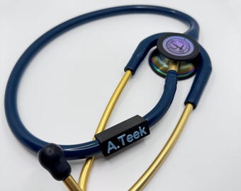 Stethoskop Namensschild Rettungsdienst Krankenhaus Arztpraxis