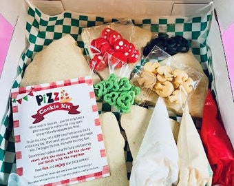 DIY Pizza Cookie Kit