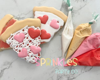 DIY Valentine Pizza Cookie Kit