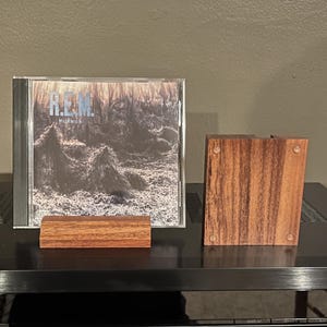 Handcrafted Now Playing CD Display Stand