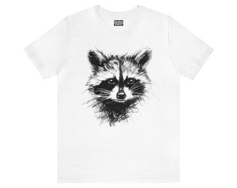 Procione, amico bestia da uomo / maglietta a maniche corte in jersey unisex