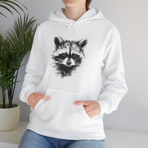 Raccoon, Man&#39;s Best Friend | Unisex Heavy Blend™ Hooded Sweatshirt