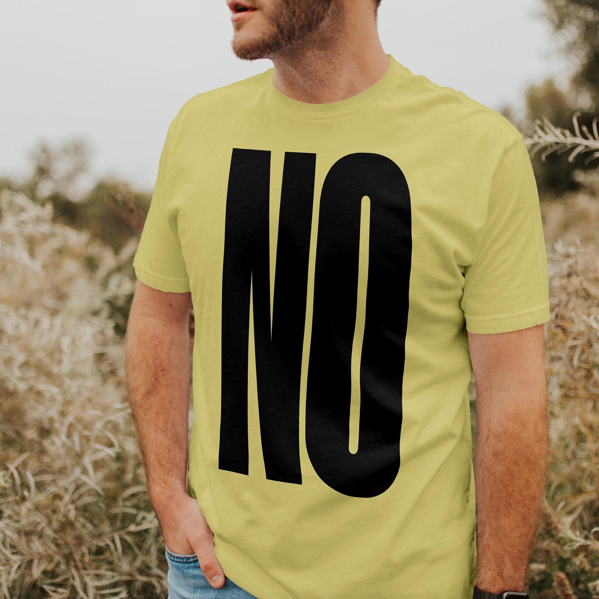 NO | Unisex Jersey Short Sleeve Tee