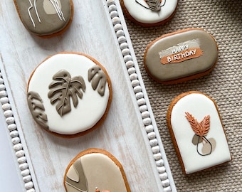 Birthday Decorated Cookies Custom Iced Sugar Cookies