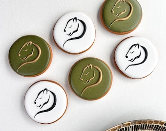 Personalized Logo Cookies Custom Decorated Cookies Gift