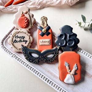 Custom Cookies, Birthday Decorated Cookies, Birthday Gift