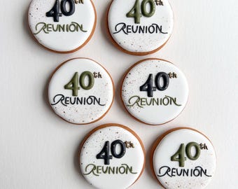 Personalized Logo Cookies Custom Decorated Cookies Gift