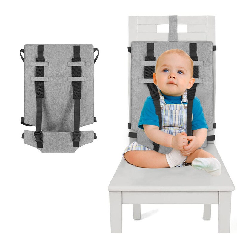 Travel Harness Seat Fabric Baby Portable High Chair for Travel Travel