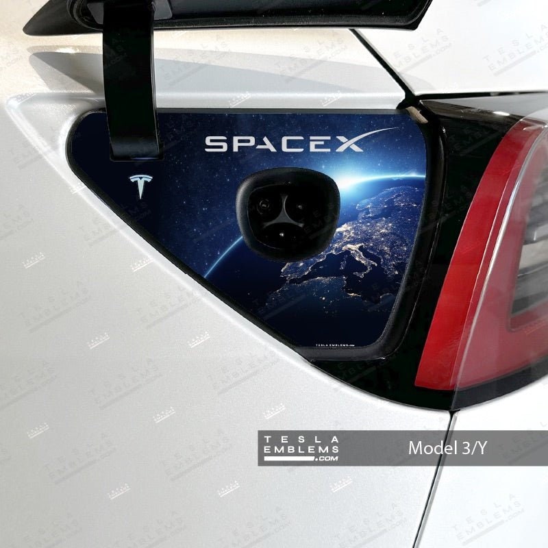 Tesla Model 3 / Y Charging Port Sticker – FC Lausanne Sport