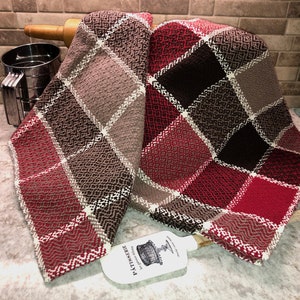 Rigid Heddle Pattern - Box of Chocolates Towels