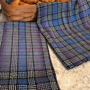 Paintbox Plaid Towels - A rigid heddle PDF pattern Download
