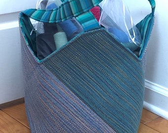 Four Square Bag - Rigid Heddle Weaving Pattern - PDF Download