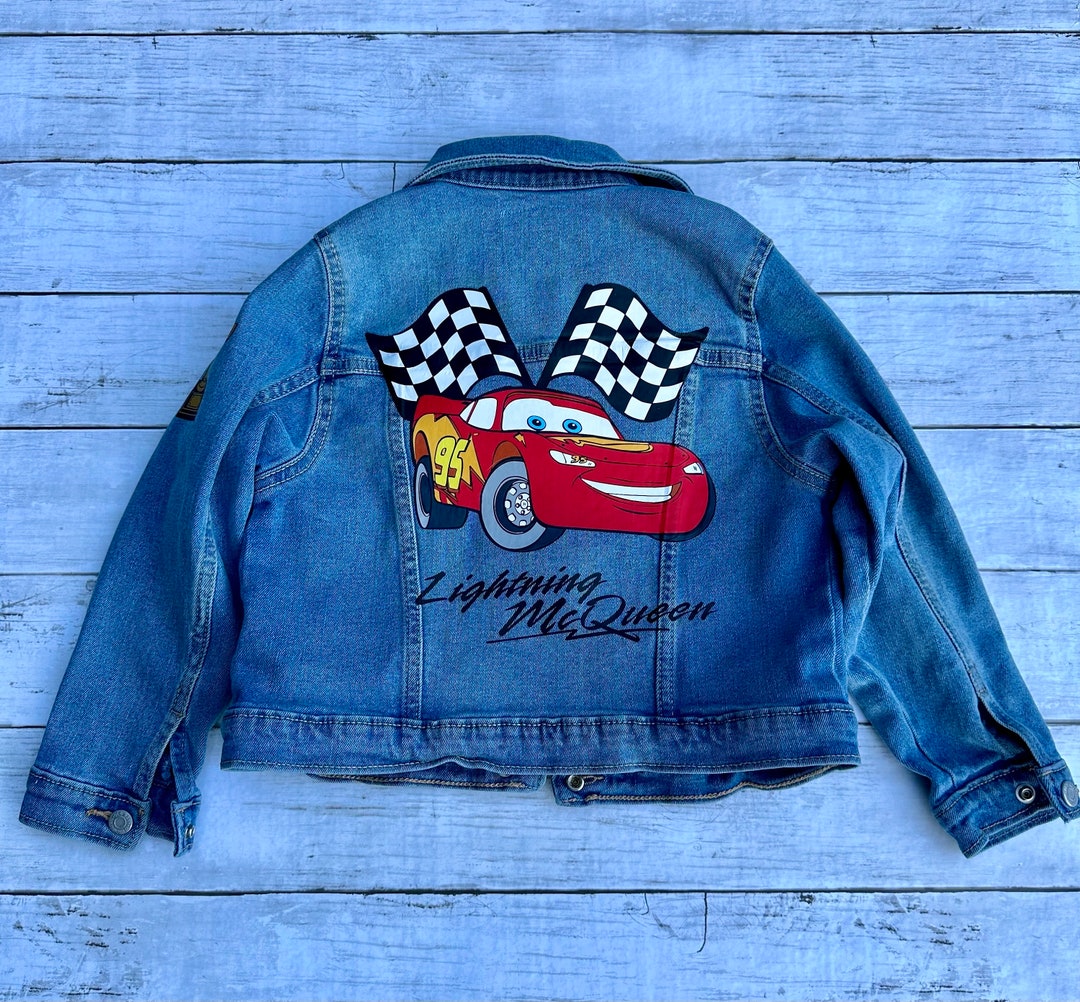 Lightning mcqueen puffer jacket sale
