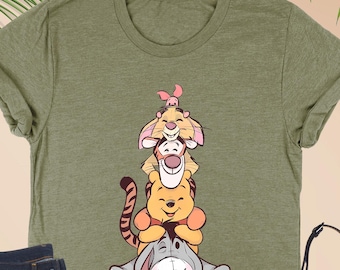 Winnie The Pooh Shirt, Pooh And Friends Tshirt, Disney Pooh Shirt, Kids Pooh T-Shirt, Pooh Bear And Co Tee, Disneyland Trip Shirt, Toddler