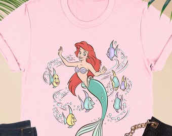 Disney Princess Ariel Shirt, Little Mermaid Shirt, Disney Girls Trip, Disney Toddler Shirt, Princess Shirt, Ariel Mermaid Tee, Disneyland
