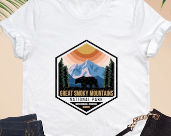 Great Smoky Mountains National Park Shirt, Smooky Mountains Sweatshirt, Tennessee National Park, National Park Shirt, National Park Gift