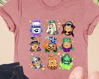 Halloween Chicken Nuggets Shirt, Spooky Nuggets Meal Bucket Shirt, Funny Halloween Shirt, Spooky Season Tshirt, Halloween Party T-Shirt