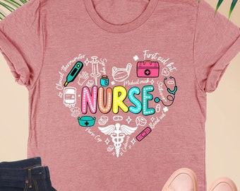 Nurse Shirt, RN Shirt, Gift For Nurse, Nurse Sweatshirt, Nursing Shirt, Nurse Gifts, Registered Nurse Shirt, Nurse Appreciation, Nurse Week