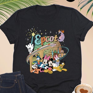 Disney Epcot Shirt, Disney Trip Shirt, Disney Family Shirts, Mickey and Friends, Disney Characters, Disneyland Trip Shirt,Girls Vacation Tee