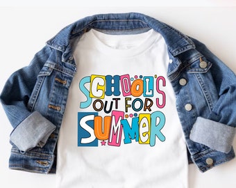 Schools Out For Summer Shirt, Kids Summer Shirt, Summer Break Shirt,Last Day Of School Kids Shirt,Summer Kids Shirt,End Of School Kids Shirt