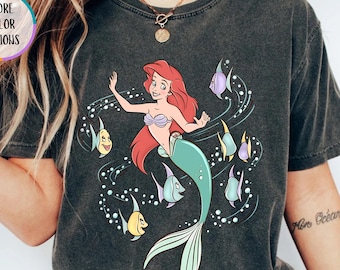 Disney Little Mermaid Shirt, Women's Little Mermaid Ariel Shirt, Disney Princess Ariel Shirt, Girls Disney Trip Shirt, Disneyworld Vacation