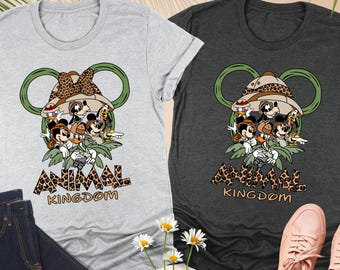 Disney Animal Kingdom Shirts, Matching Disney Shirt, Safari Mode Disney Shirt, Family Vacation Shirts, Mickey and Friends Animal Kingdom Tee