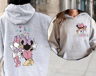 Minnie Daisy Sweatshirt, Disney Besties Sweatshirt, Friends Matching, Disney Girls Trip Sweatshirt, Disney Hoodie For Women, Disneyland