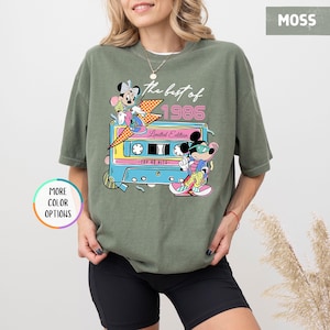 Camiseta Disney de 40.º cumpleaños con colores cómodos, edición limitada de 1986, regalo de 40.º cumpleaños para mujer, camiseta de Disneyland para 40.º cumpleaños imagen 4