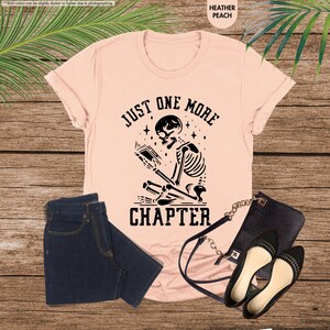 a t - shirt that says just one more charter