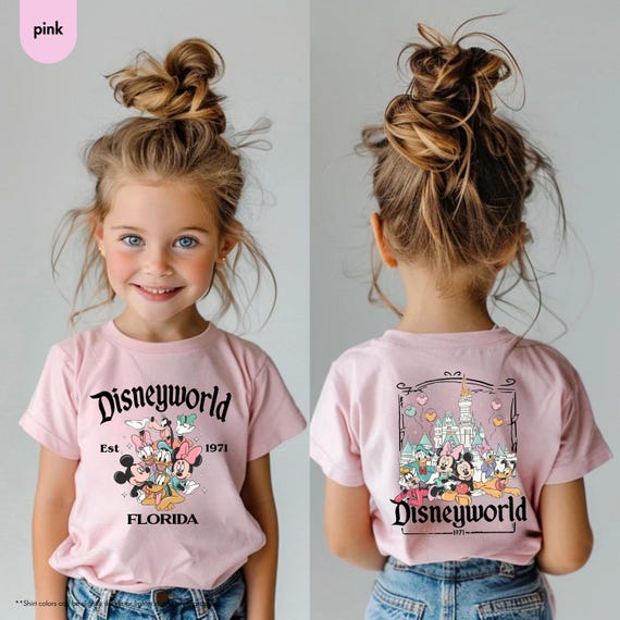 Disneyworld Florida Shirt, Castle Family Trip Tee, Disney Park Outfit for Kids, Matching Vacation T-Shirt Boy Girl, Toddler Disneyland Shirt