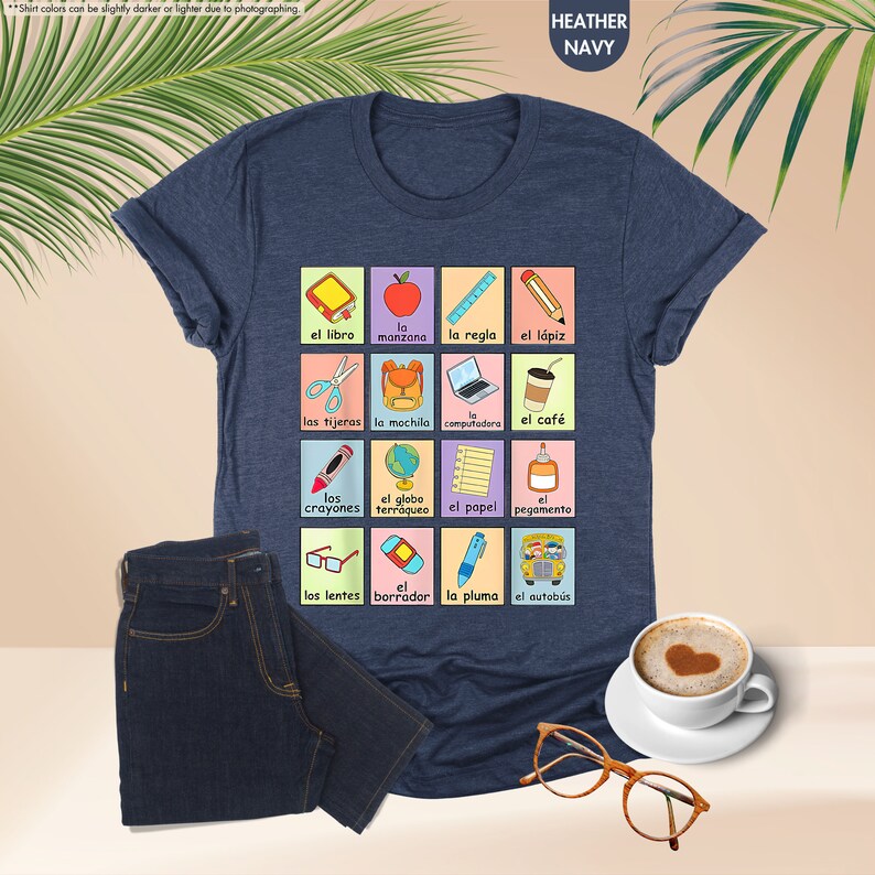 a t - shirt with a cup of coffee next to it