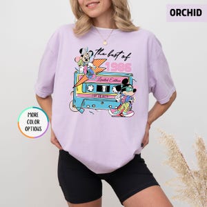 Camiseta Disney de 40.º cumpleaños con colores cómodos, edición limitada de 1986, regalo de 40.º cumpleaños para mujer, camiseta de Disneyland para 40.º cumpleaños imagen 2