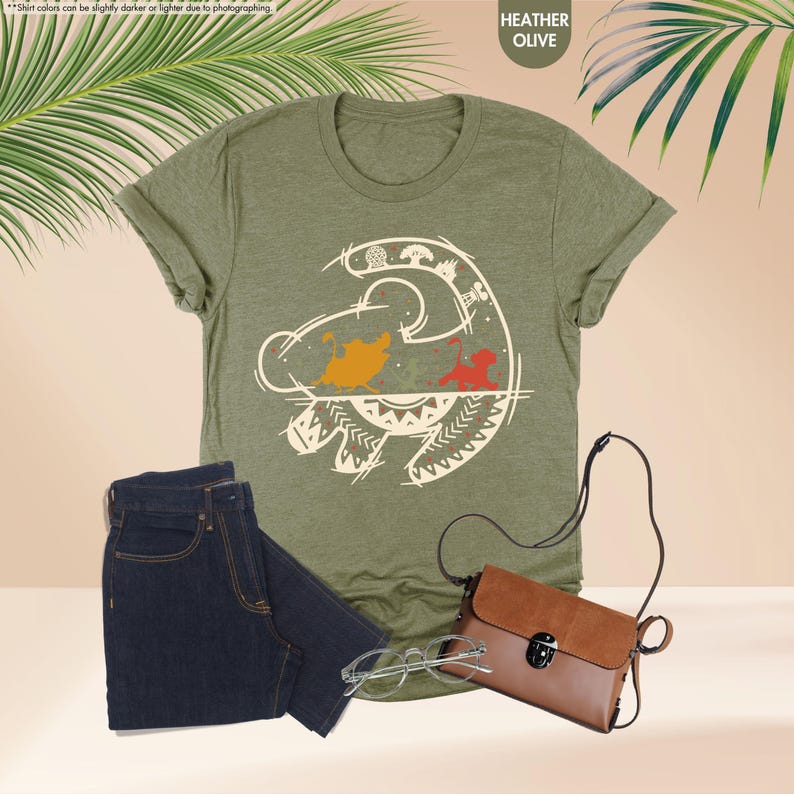Disney Lion King Shirt, Hakuna Matata Shirt, Disney Wild Shirt, Disney Safari Shirt, Animal Kingdom Shirt, Disney Family Trip,Disneyland Tee bild 1