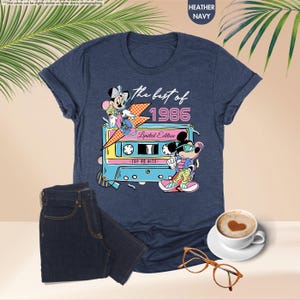 The Best Of 1986 Mickey Shirt, Disney 40th Birthday Tee, Vintage Mickey Minnie Shirt, Disney Limited Edition, Disneyland Birthday Trip Shirt image 2