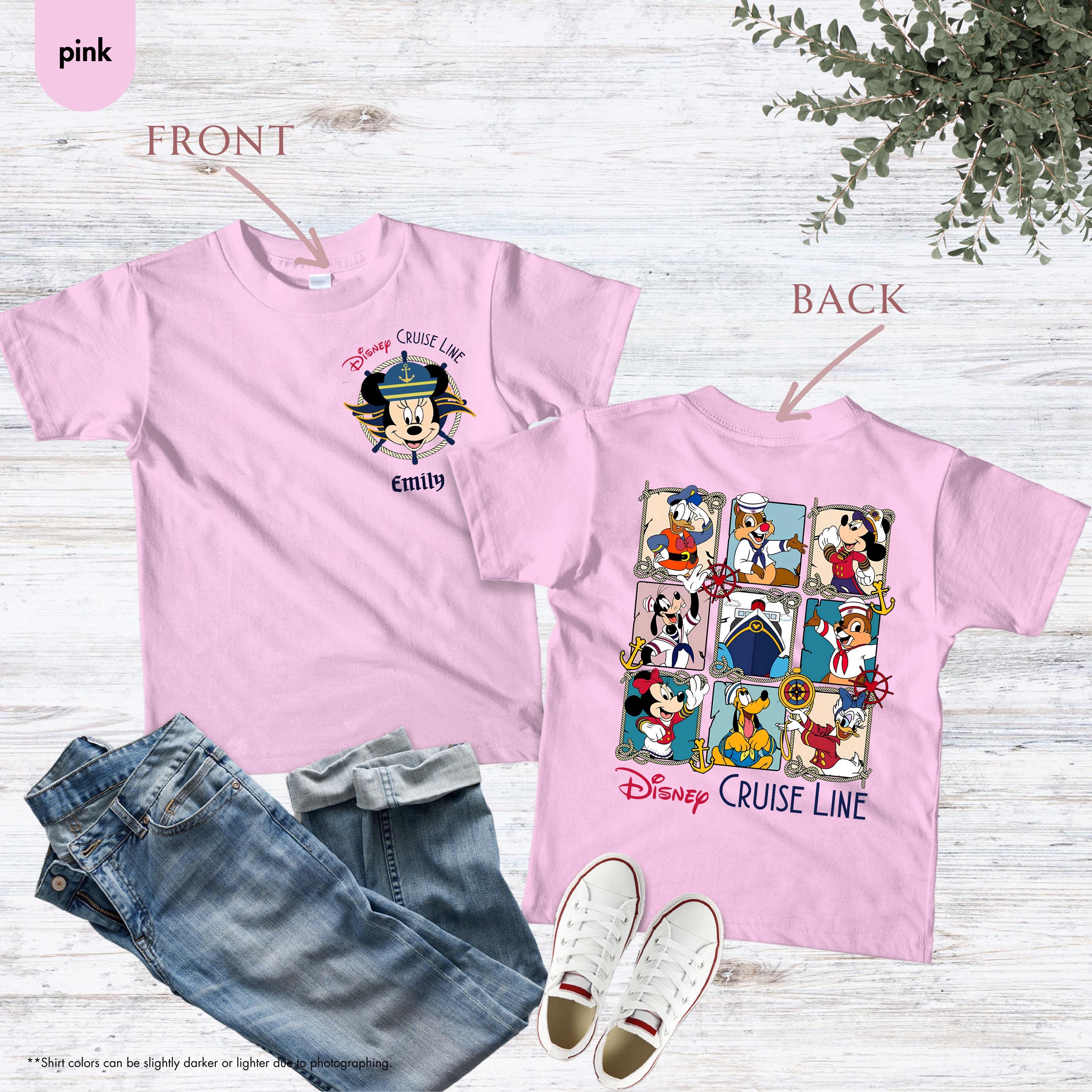 Disney Cruise Toddler Shirt, Personalized Kids Cruise Tee, Disney