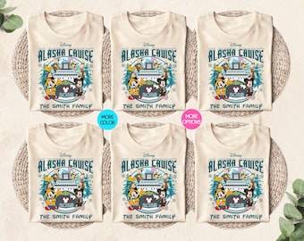 Disney Alaska Cruise 2025 Shirt, Custom Cruise Group Matching Shirt, Birthday Cruise Vacation Shirt, Mickey Wonder Cruise Trip, Cruising Tee