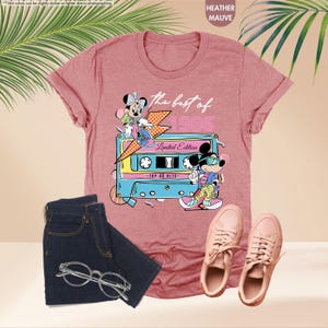 The Best Of 1986 Mickey Shirt, Disney 40th Birthday Tee, Vintage Mickey Minnie Shirt, Disney Limited Edition, Disneyland Birthday Trip Shirt image 11