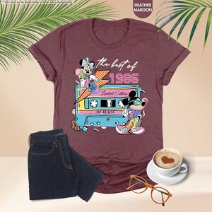 The Best Of 1986 Mickey Shirt, Disney 40th Birthday Tee, Vintage Mickey Minnie Shirt, Disney Limited Edition, Disneyland Birthday Trip Shirt image 10