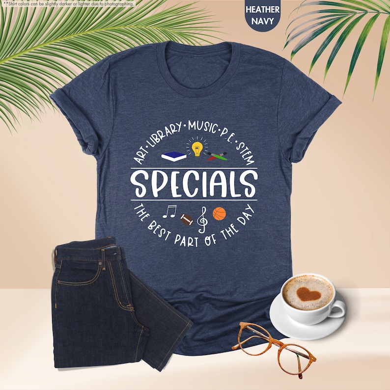 a t - shirt with the words special on it next to a cup of coffee