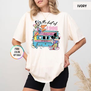 Camiseta Disney de 40.º cumpleaños con colores cómodos, edición limitada de 1986, regalo de 40.º cumpleaños para mujer, camiseta de Disneyland para 40.º cumpleaños imagen 9