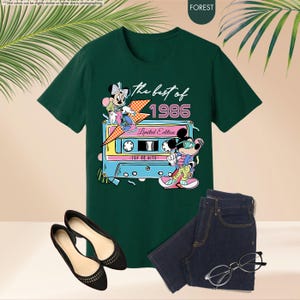 The Best Of 1986 Mickey Shirt, Disney 40th Birthday Tee, Vintage Mickey Minnie Shirt, Disney Limited Edition, Disneyland Birthday Trip Shirt image 9