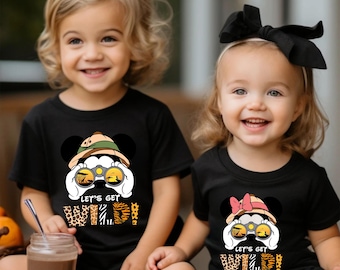 Lets Get Wild Shirt, Disney Animal Kingdom Kids Shirt, Toddler Disney Safari Shirt, Mickey and Minnie Shirt, Matching Animal Kingdom Shirts