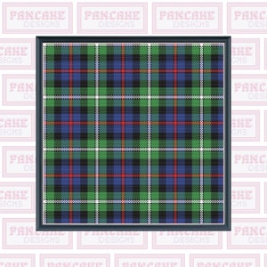 Argyll-tartan, PDF-korsstygnsmönster, traditionell väggkonst, Skottlands historia, skotskt korsstygn, Argyll och Bute